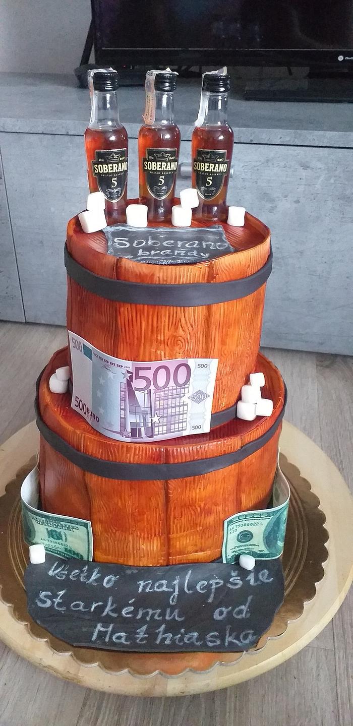 Whisky cake