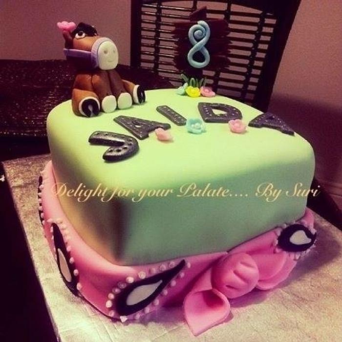 little pony cake 