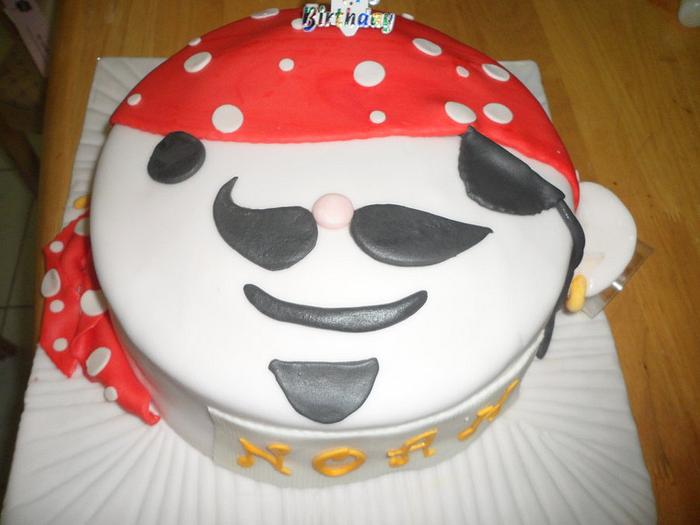 Pirate Birthday cake