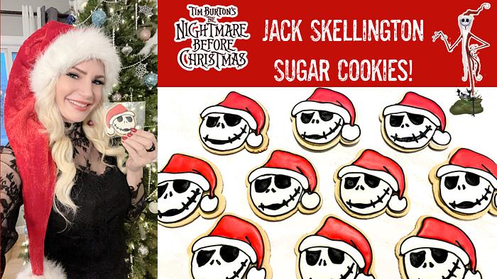 JACK SKELLINGTON CHRISTMAS COOKIES!