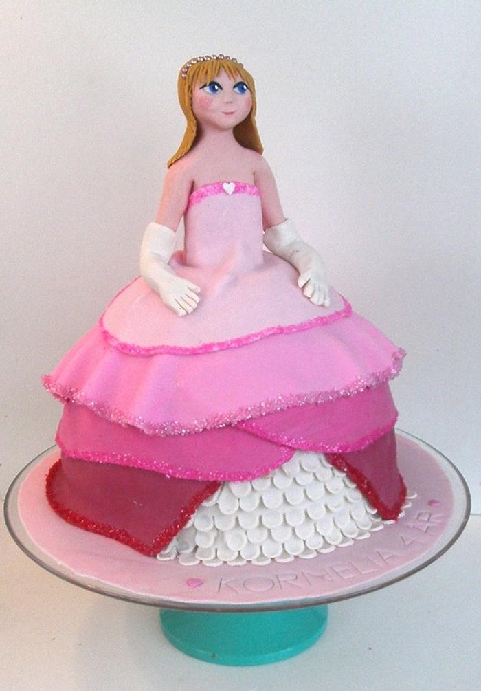 A sweet princess cake