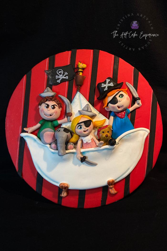 Let´s play Pirates!-Pirates cake Collaboration.