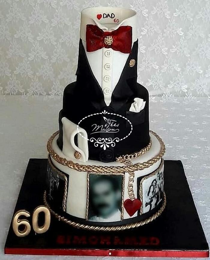 Suit cake