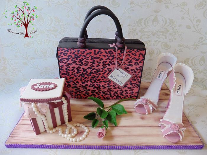 Still Pink at 65! - Decorated Cake by Blossom Dream Cakes - CakesDecor