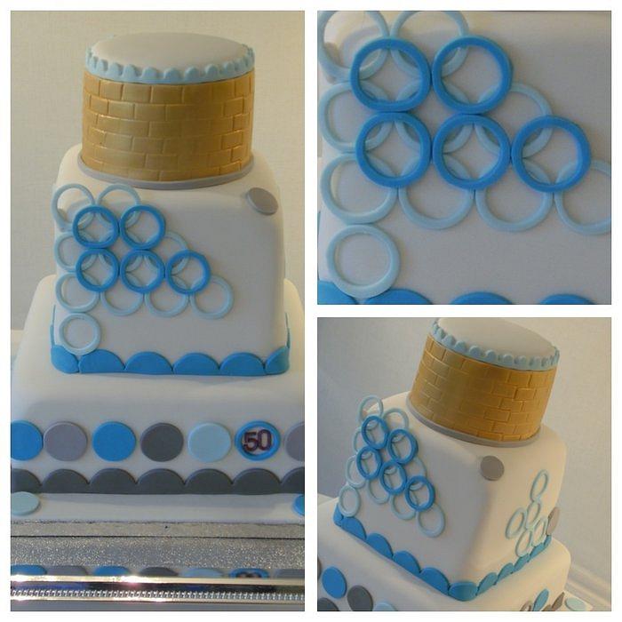 Tickety Boo Cakes - Birmingham library inspired cake