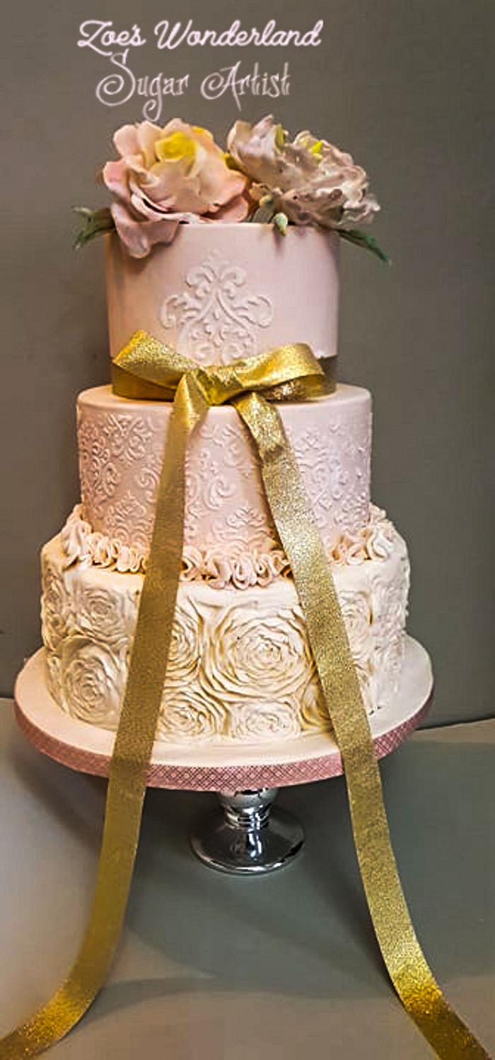 wedding spring cake