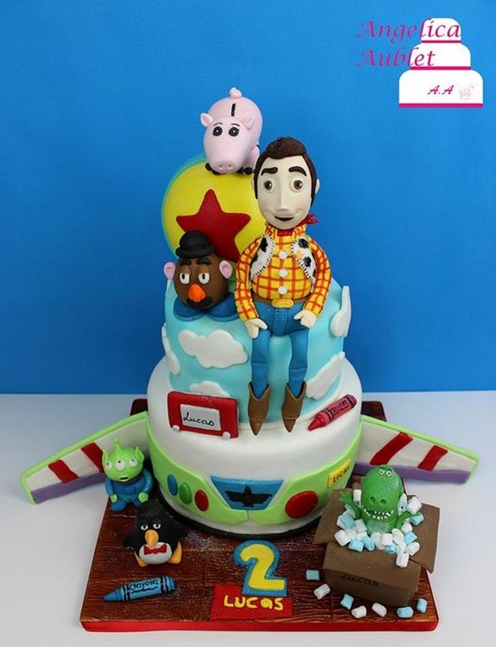 Toy story birthday  cake 