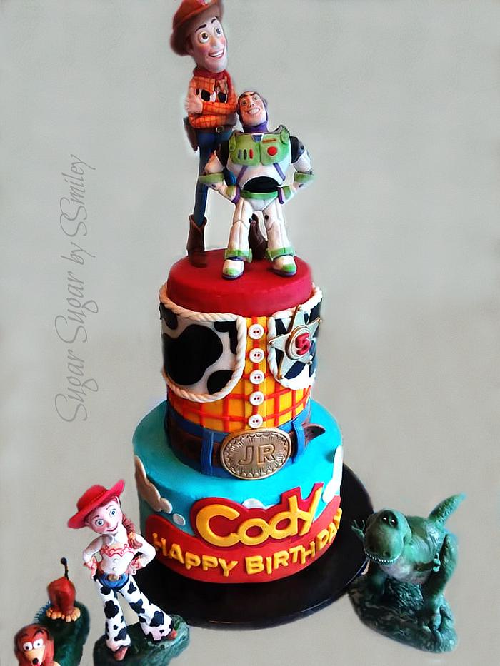 Toy Story Icing Smiles Cake
