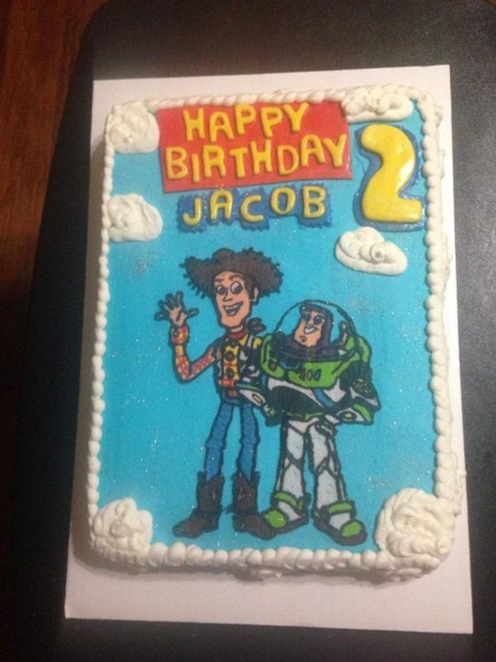 Toy Story Birthday Cake
