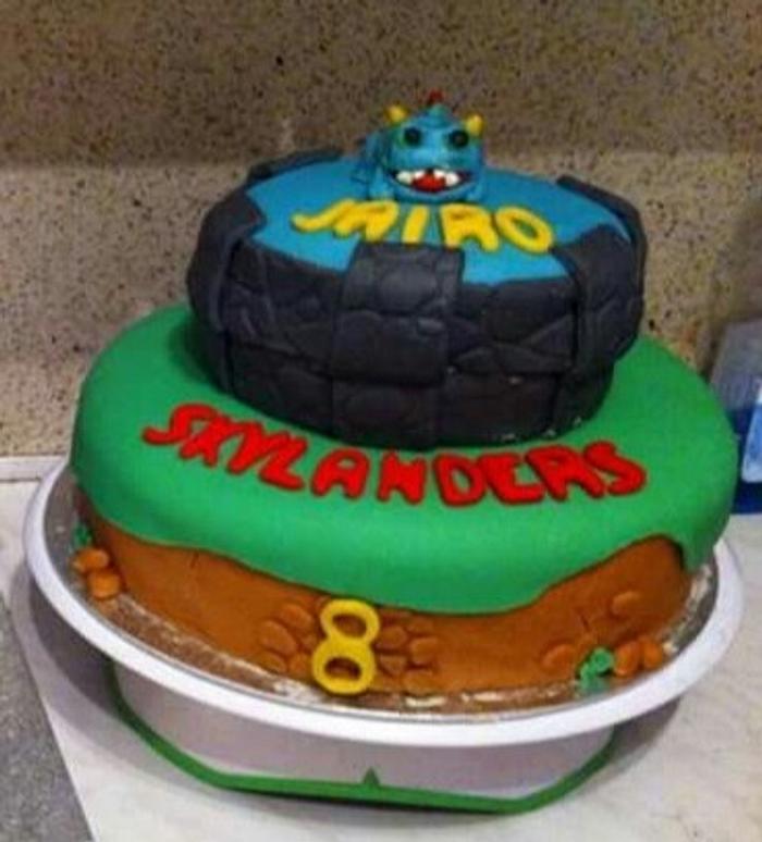 Skylanders cake