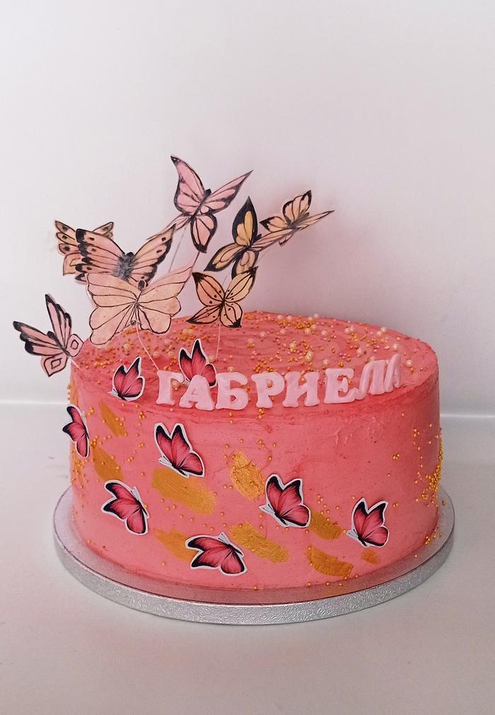 Butterfly's cake