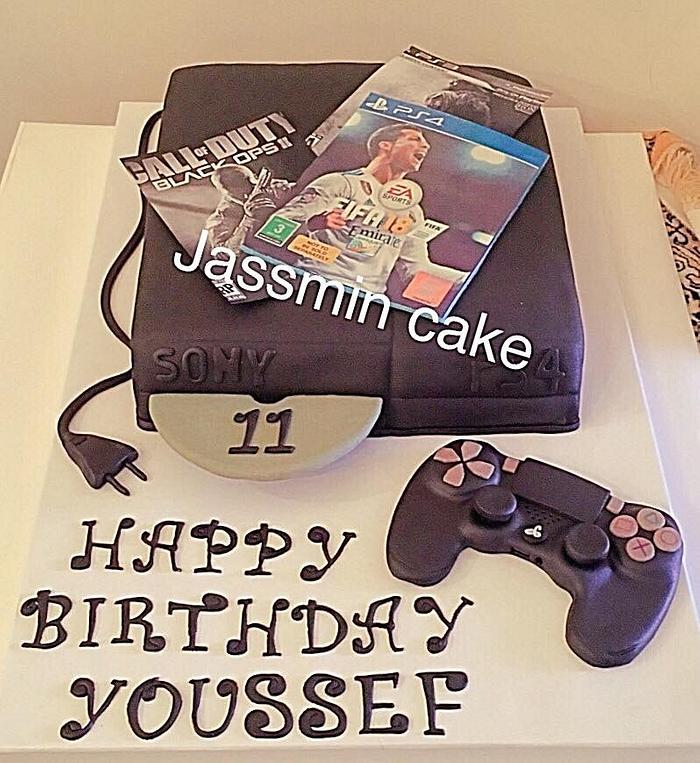 playstation cake