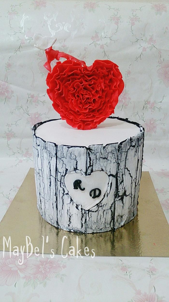 Wedding Anniversary cake 