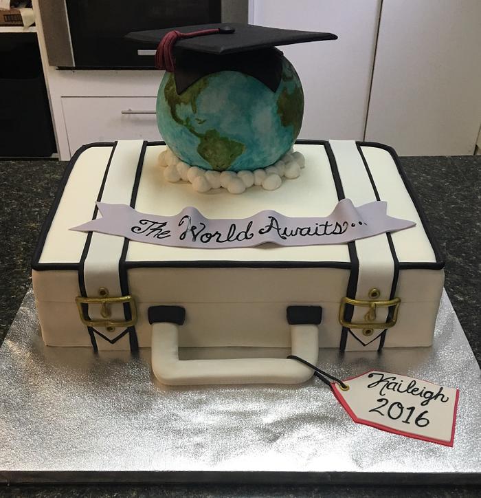 College Grad Cake