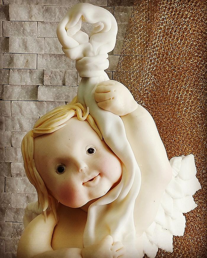 The angel child cake