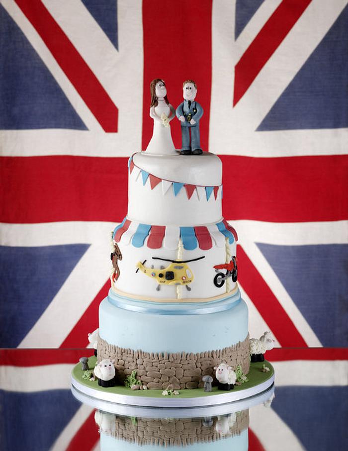 Royal Wedding - Cotswold Life Cake