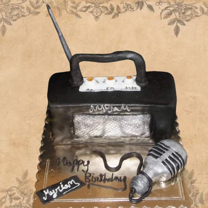 3D radio cake