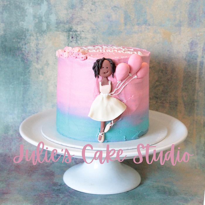 Ballerina Cake