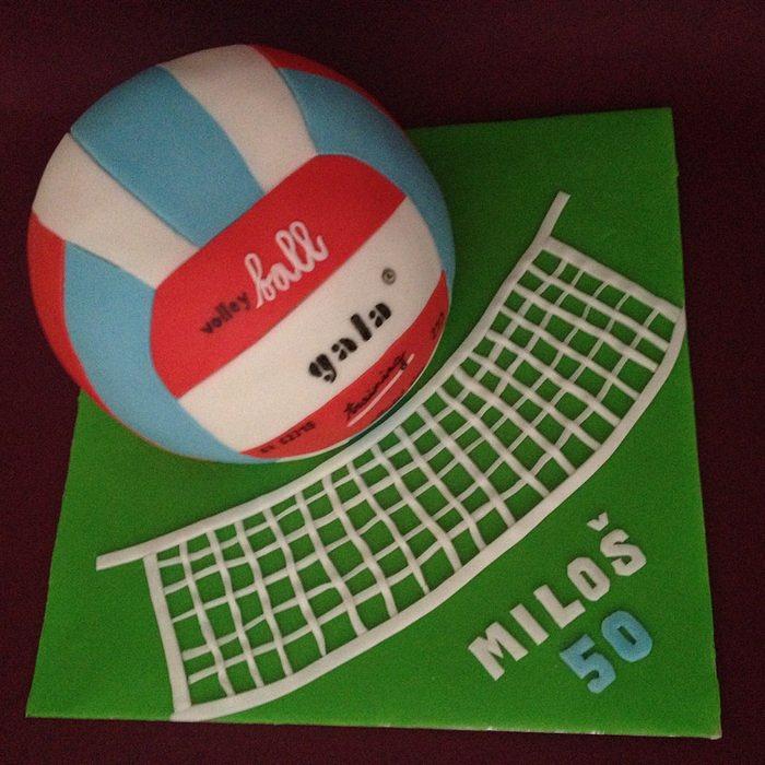 Volleyball cake