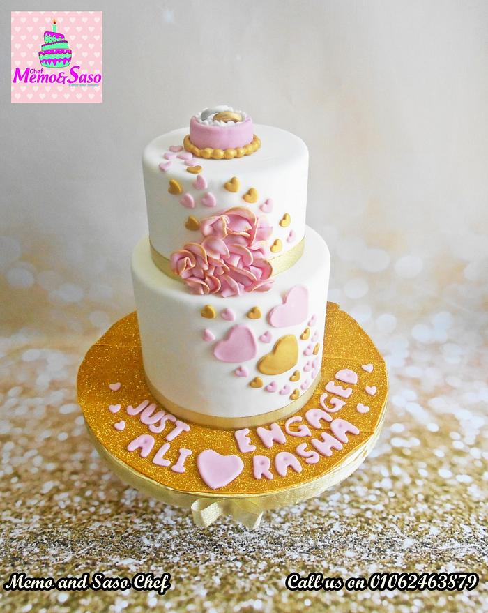 Engagement cake 💍