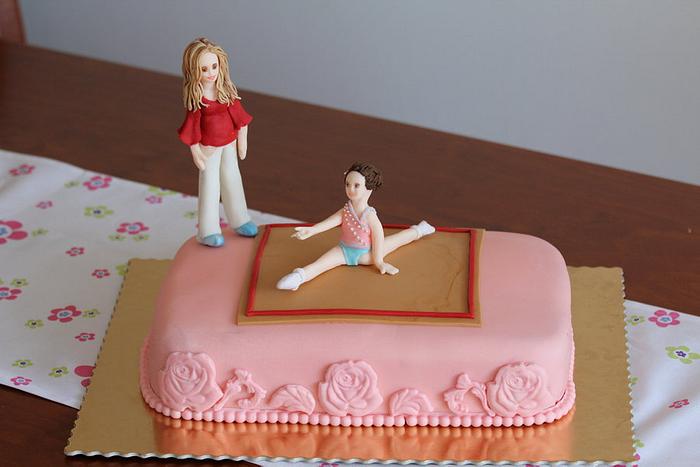 Aerobics cake (8th Birthday)