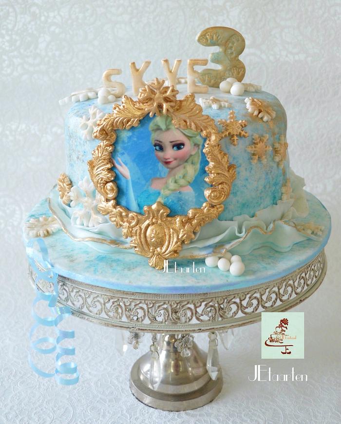 Lovely little frozen cake