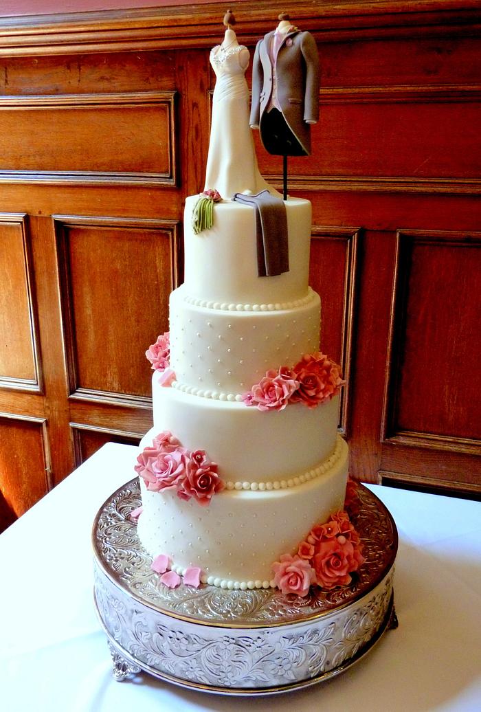 First Ever Professional Wedding Cake....