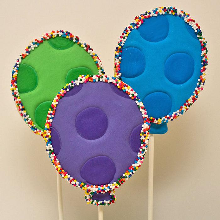 Birthday Cookies with Sprinkles