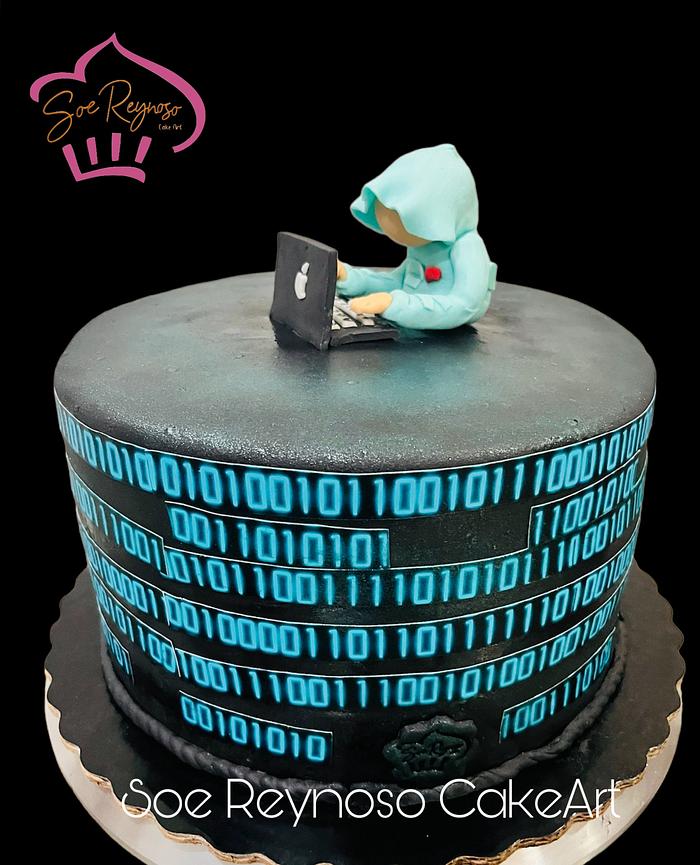 Pastel programador o Ing en Sistemas - Decorated Cake by - CakesDecor