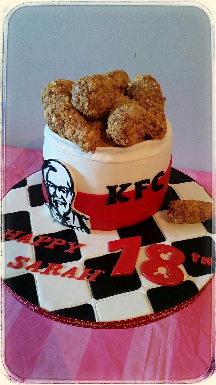 kfc cake for my sister in law :-)
