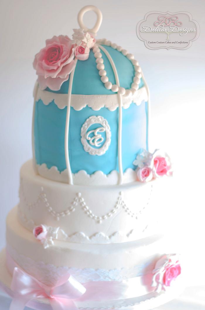 Birdcage cake for a Princess