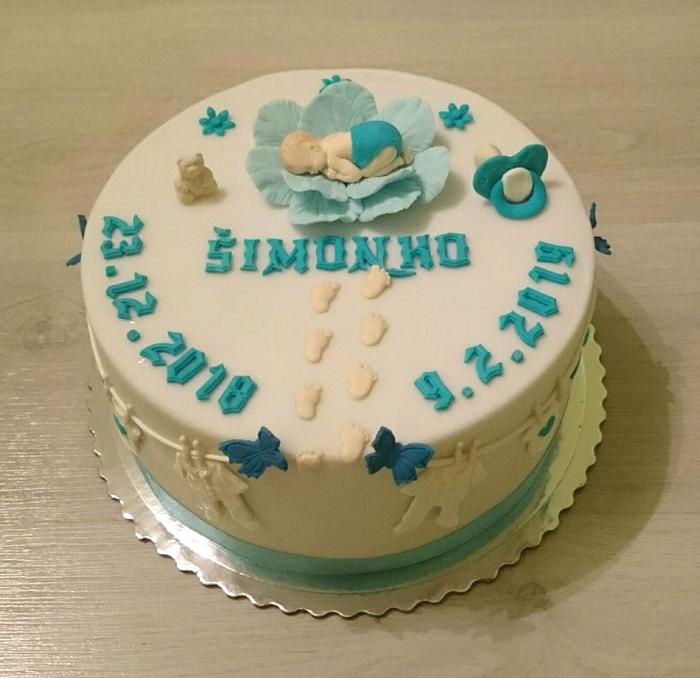 Christening cake