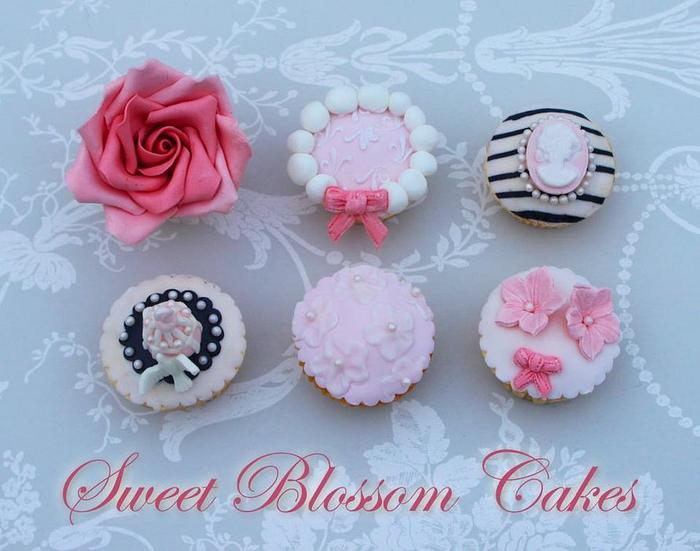 Shabby Chic Cupcake Collection
