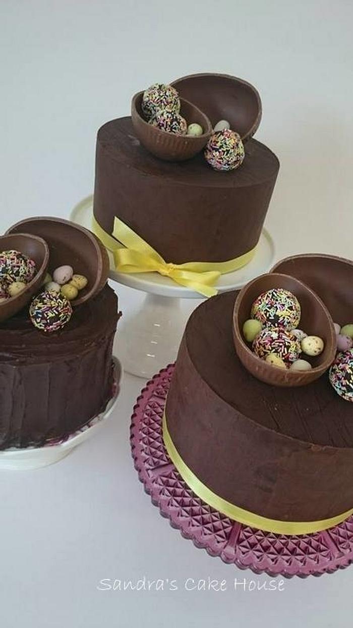Chocolate Easter Cakes