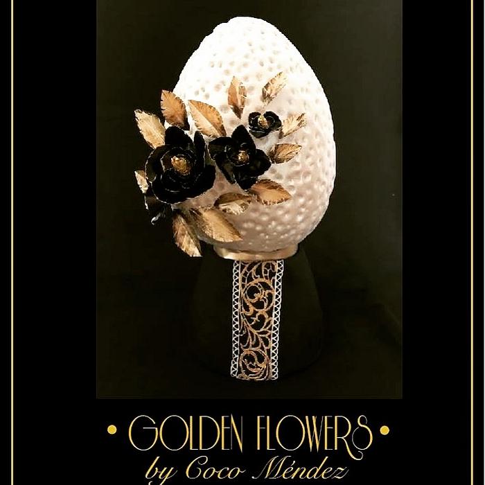 Golden flowers “Faberge eggs, 2nd edition”