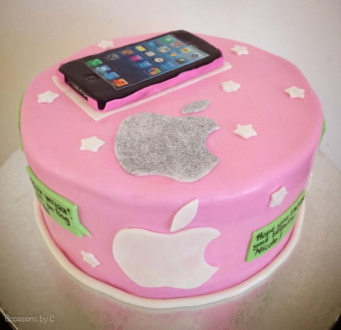 Iphone cake design ideas #cake #iphone #apple #shorts - YouTube