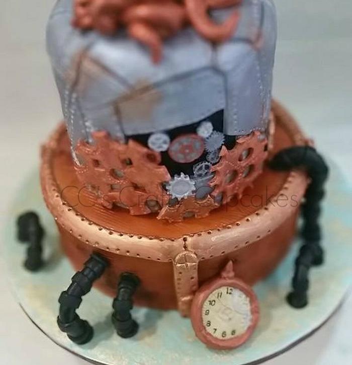 Steampunk cake 