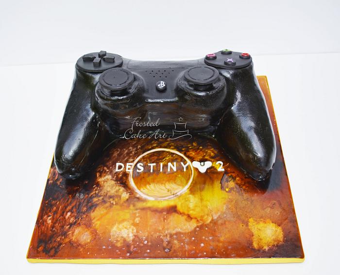 Santa's Cake - Fortnite theme cake with PS4 controller... | Facebook