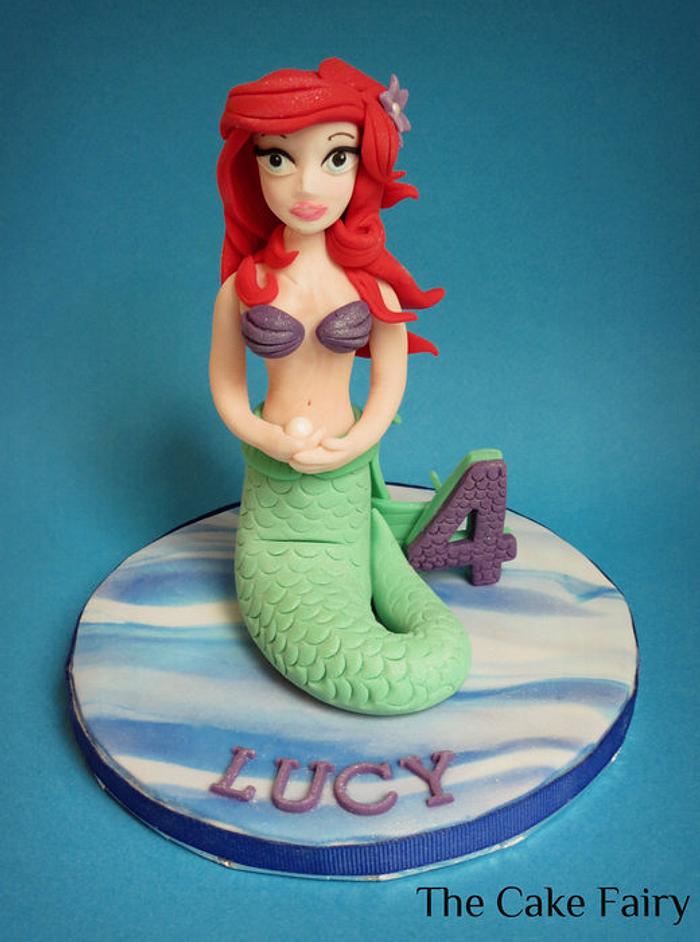 Ariel cake topper