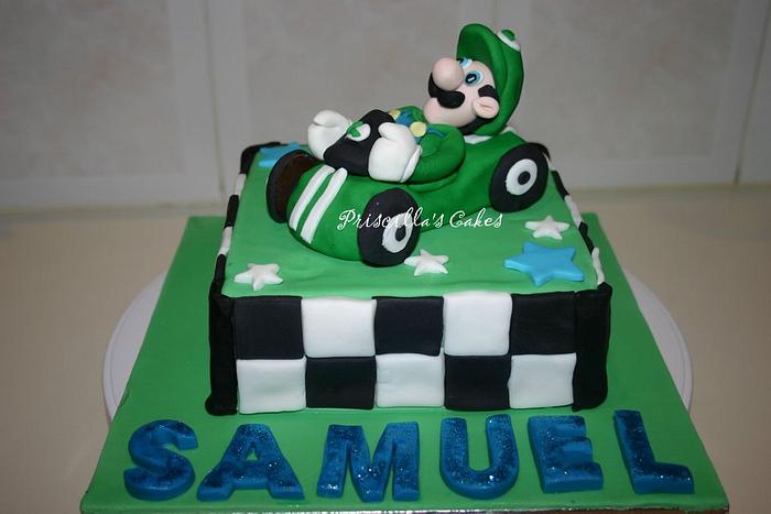 Luigi Cake take 2!