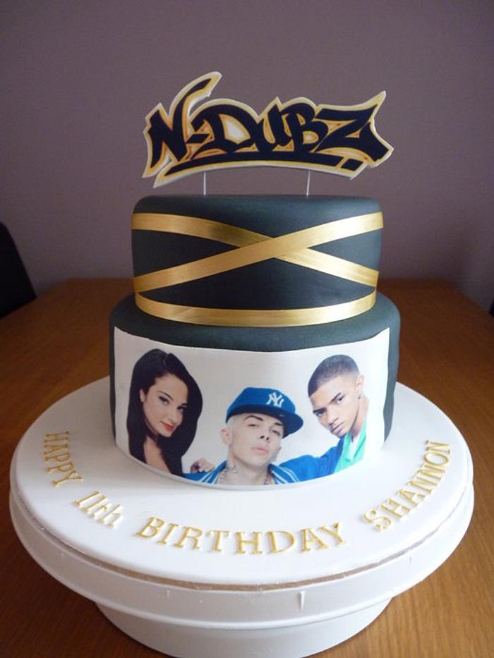 N Dubz cake