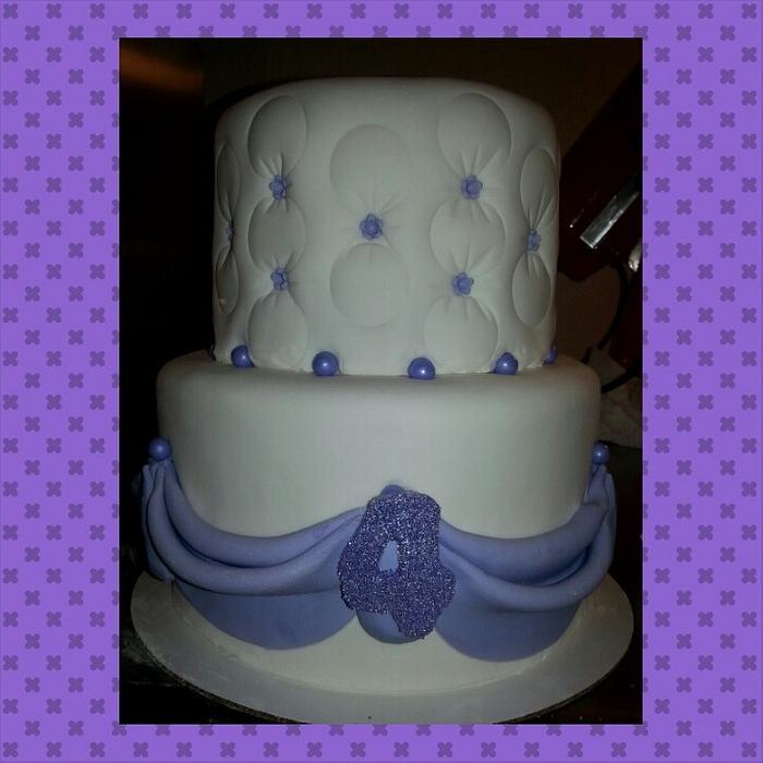 Another Sofia The First Themed Cake
