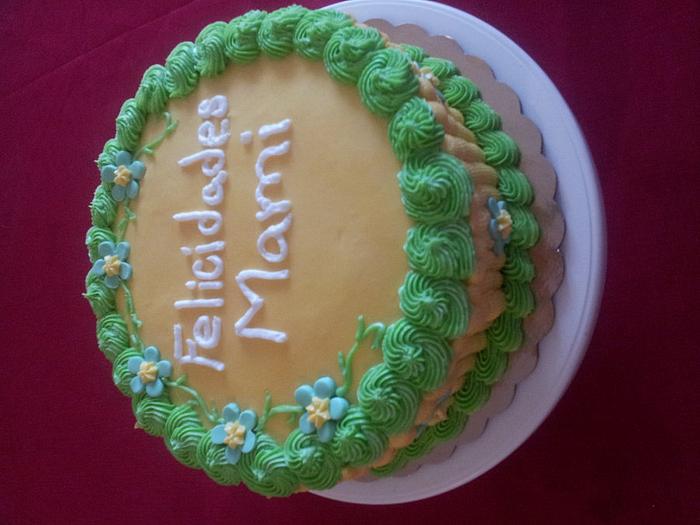 Happy Birthday mom cake