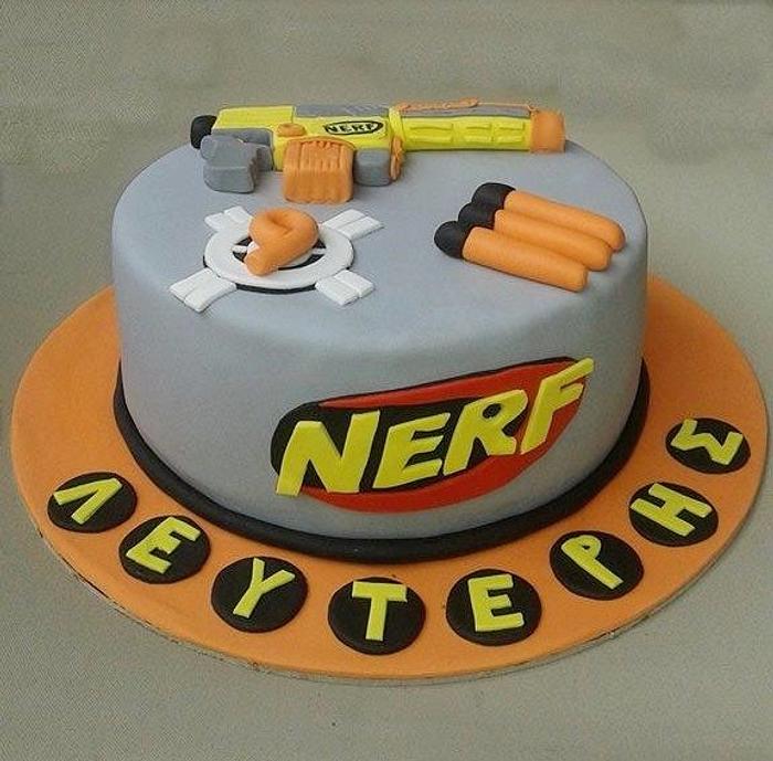 NERF cake
