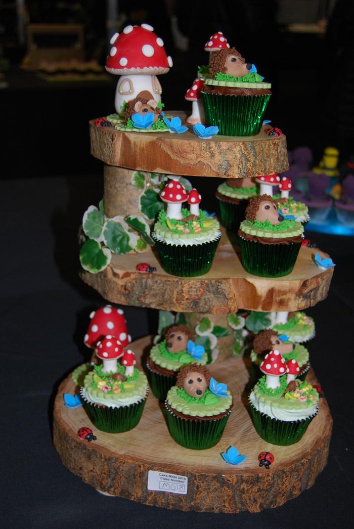 My little Woodland Cup Cakes