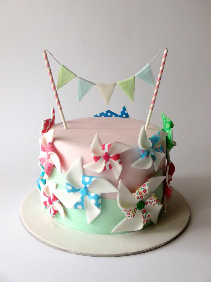 pinwheels cake