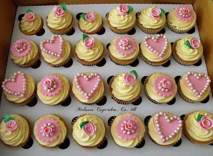 Pink pretty cupcakes