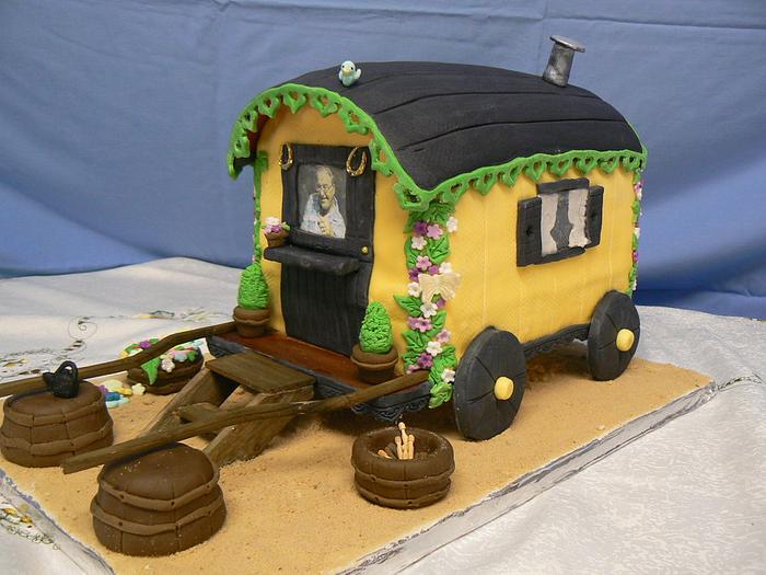 Gypsy Caravan Cake