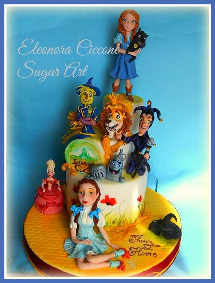 Legend's Oz Dorothy's return cake