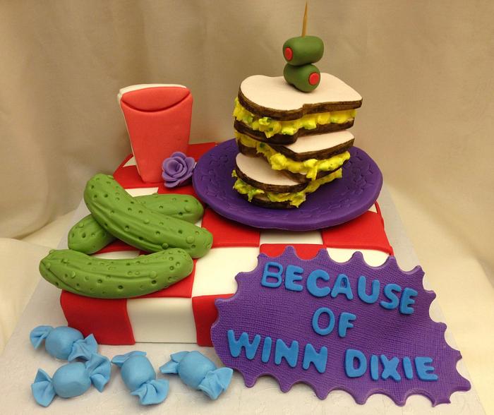 Because of Winn Dixie cake